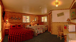 Chestnut Cabin at Meadowbrook Resort & DellsPackages.com in Wisconsin Dells